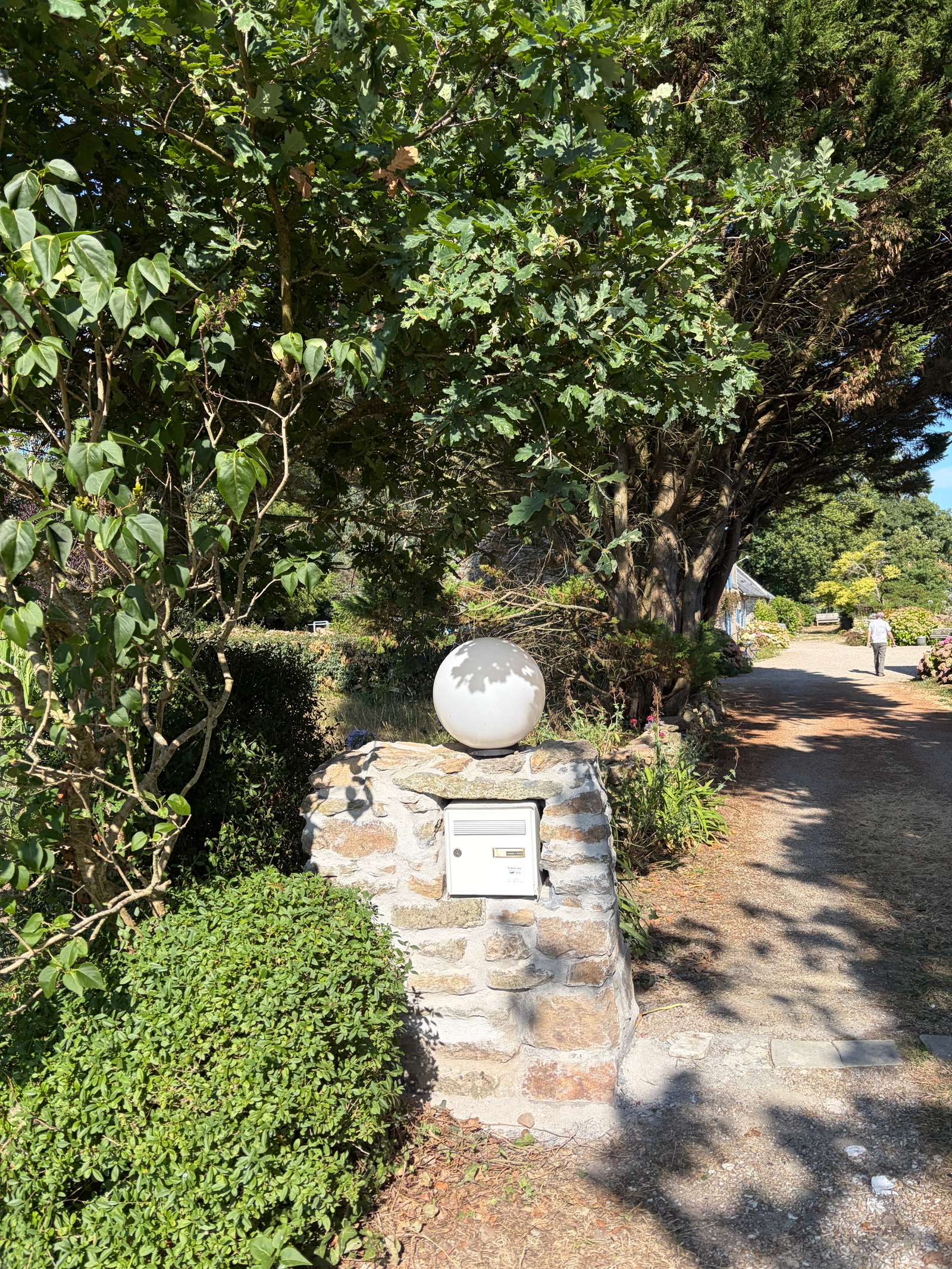 entry to farmstead
