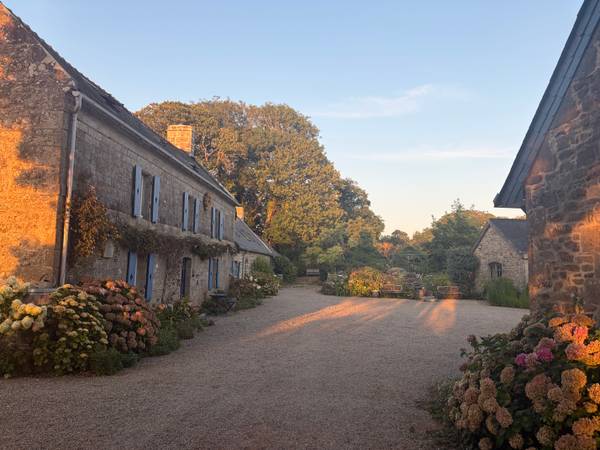 entering main courtyard